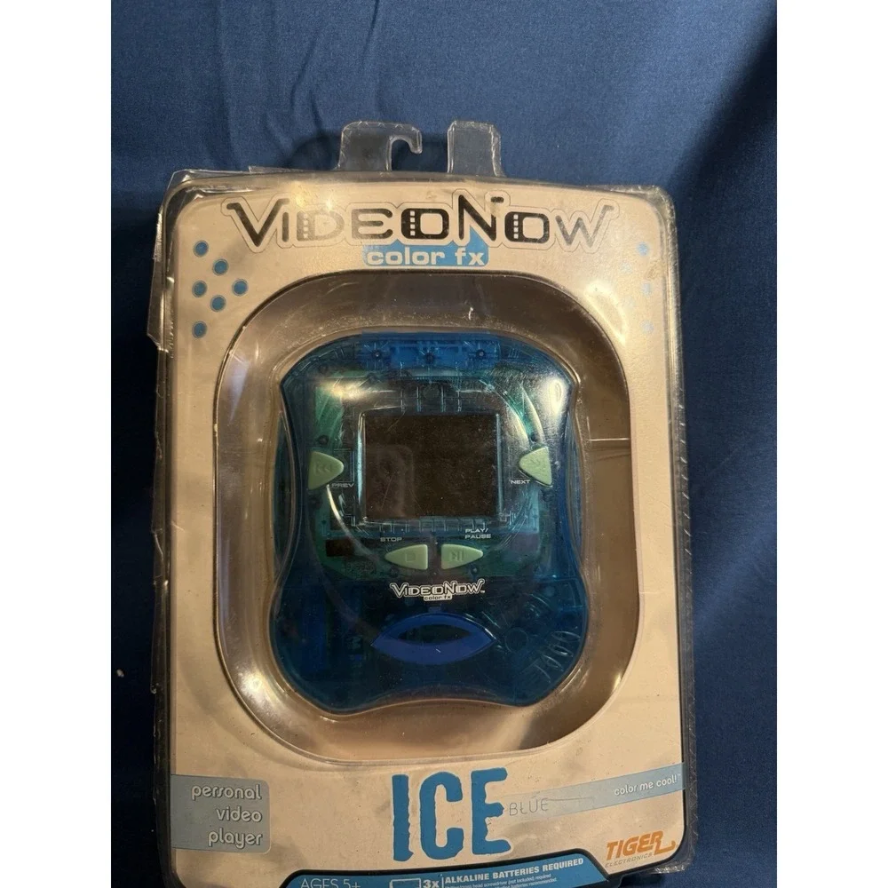 VideoNow Color FX ICE Blue Player No Discs To Test Open Package
